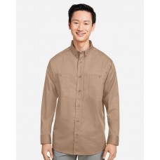 Harriton Men's M585L Advantage IL Long Sleeve Shirt (Parks)